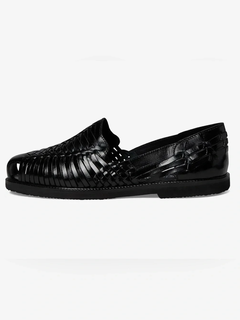 Deer Stags Antonio Woven Loafers Men’s Size US 11.5M Black Leather New In Box
